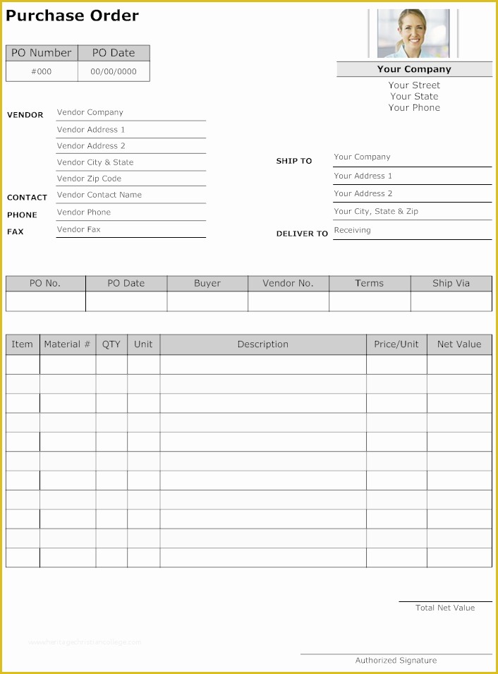 Free order form Template Word Of Pin Line order form On Pinterest In ...