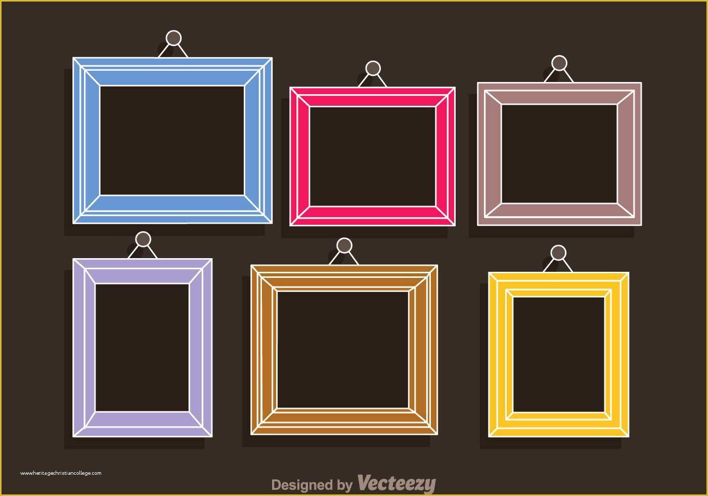 Downloadable Free Printable Picture Frame Templates Minimalist Blank 