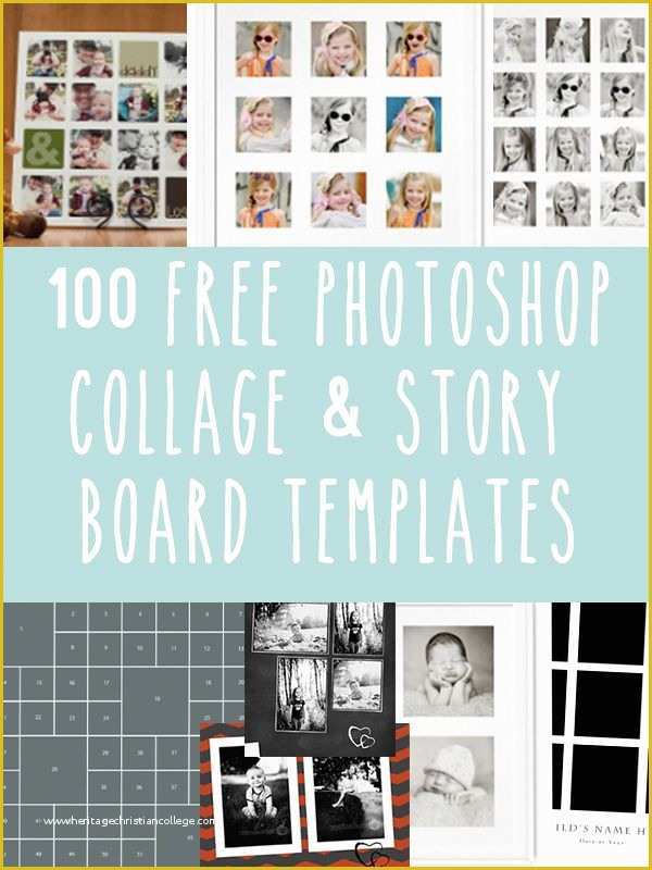 Free Photoshop Collage Templates Of 77 Best Shop Story Boards