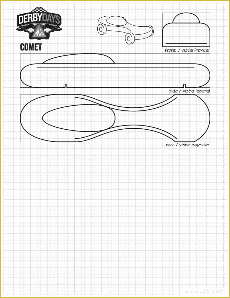 Free Pinewood Derby Car Templates Of 27 Awesome Pinewood Derby