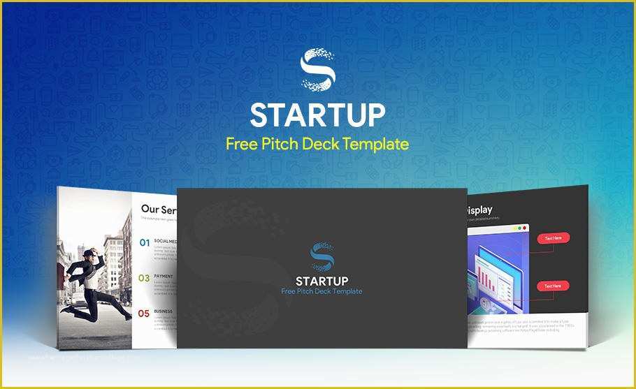 Free Pitch Deck Template Of Free Startup Pitch Deck Template For 