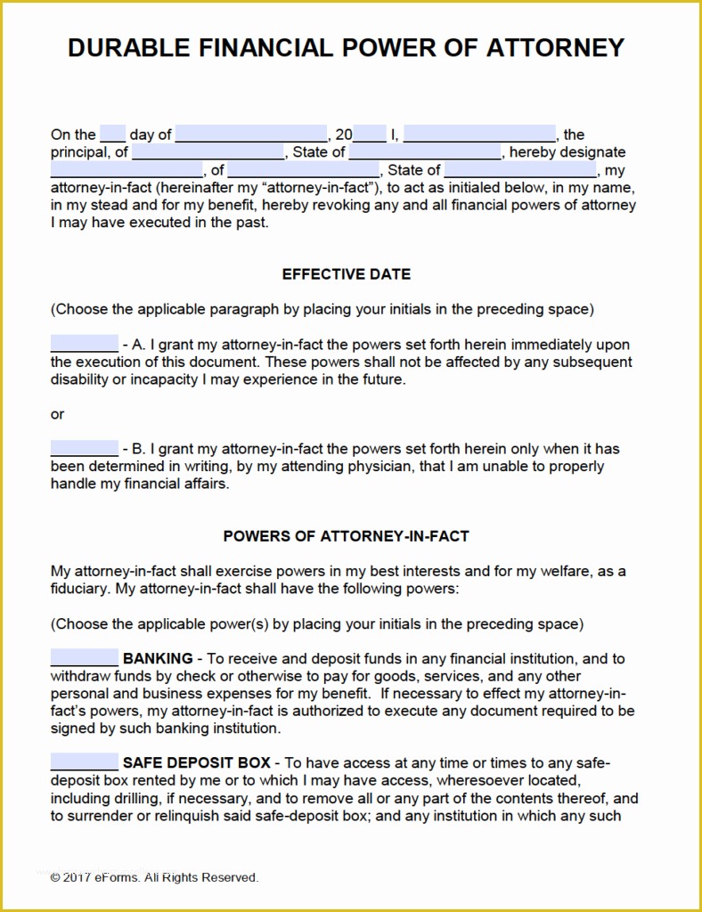 Free Power Of Attorney Template California Of Fiduciary Duty Opposed 