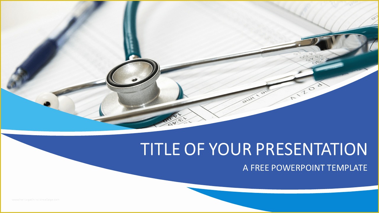 Free Powerpoint Templates Medical Theme Of Medical Powerpoint Template 