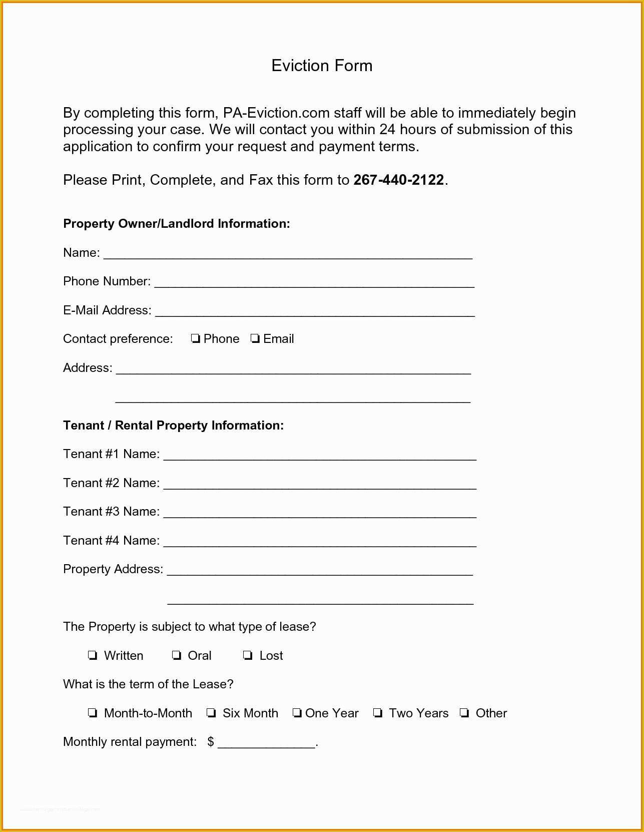 free printable 30 day eviction notice template of eviction