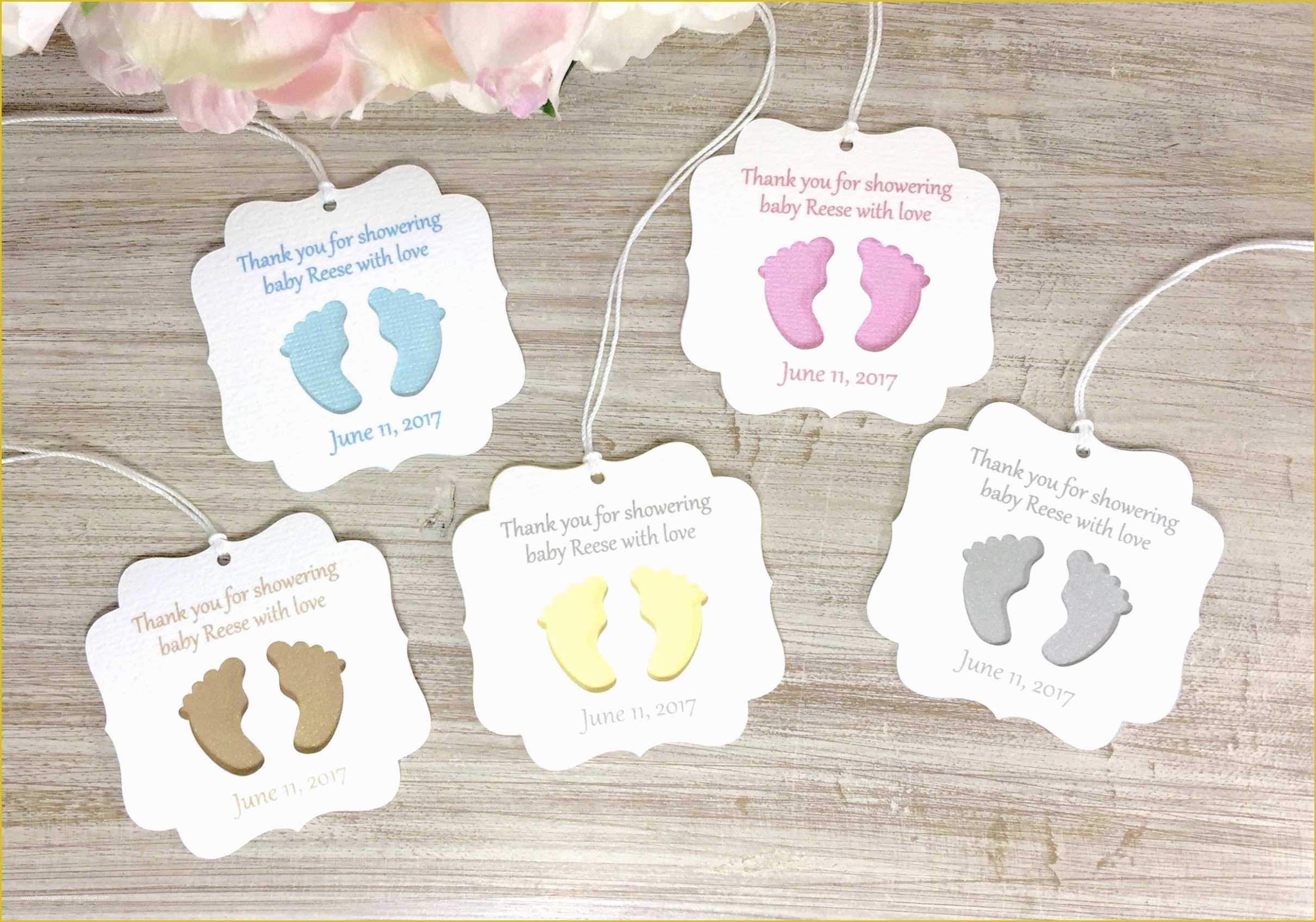 Free Printable Baby Shower Favor Tags Templates