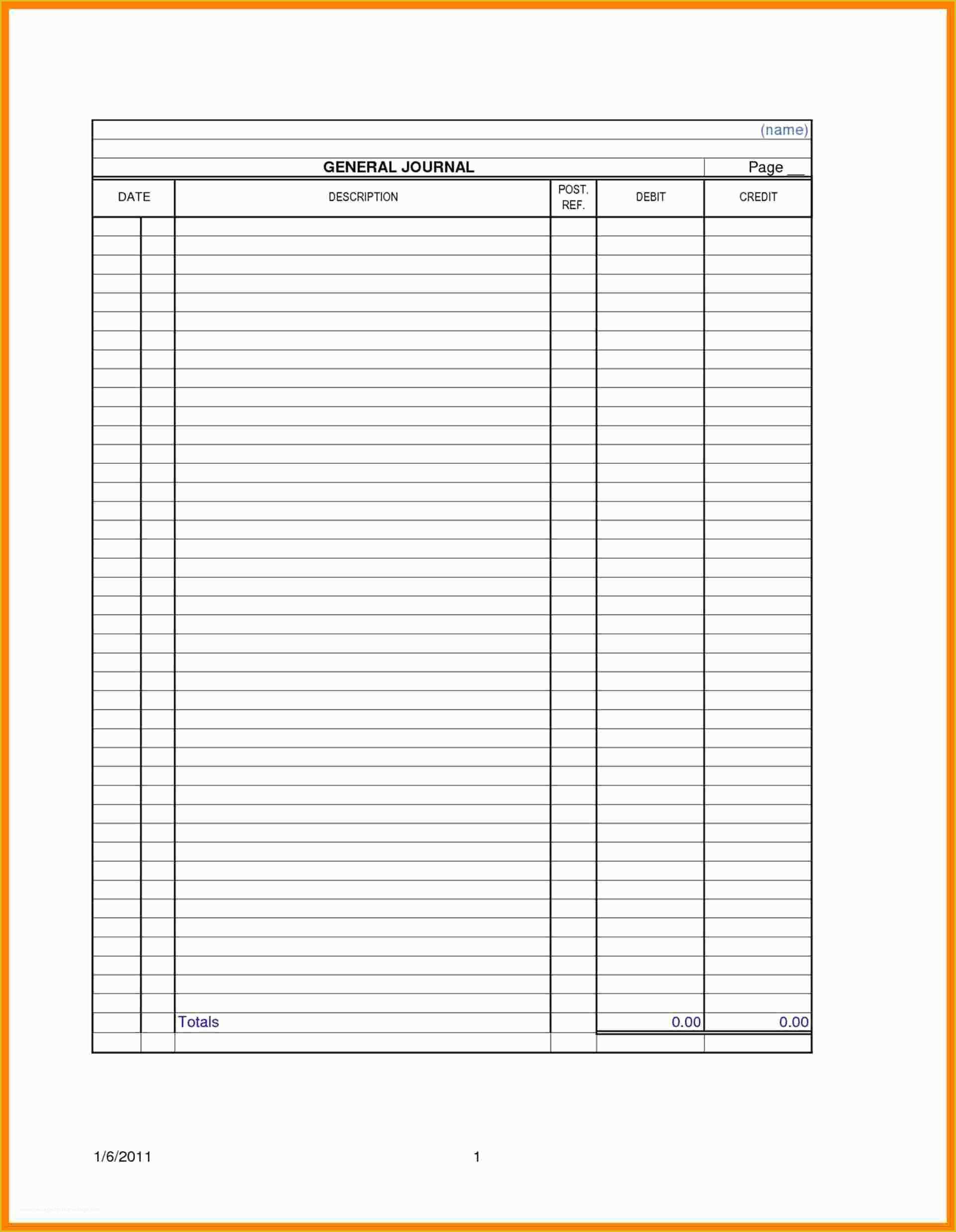 Free Printable Balance Sheet Template Of 8 Free Printable Accounting Ledger