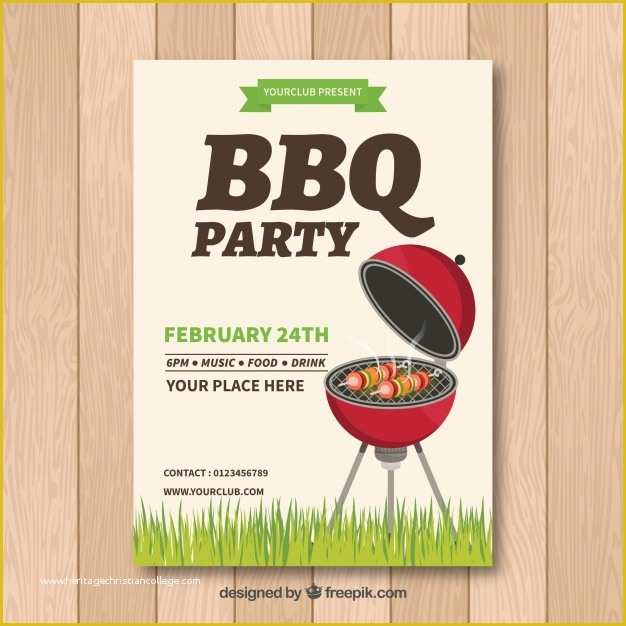  Free Printable Bbq Invitation Templates Of Bbq Invitation Template With 