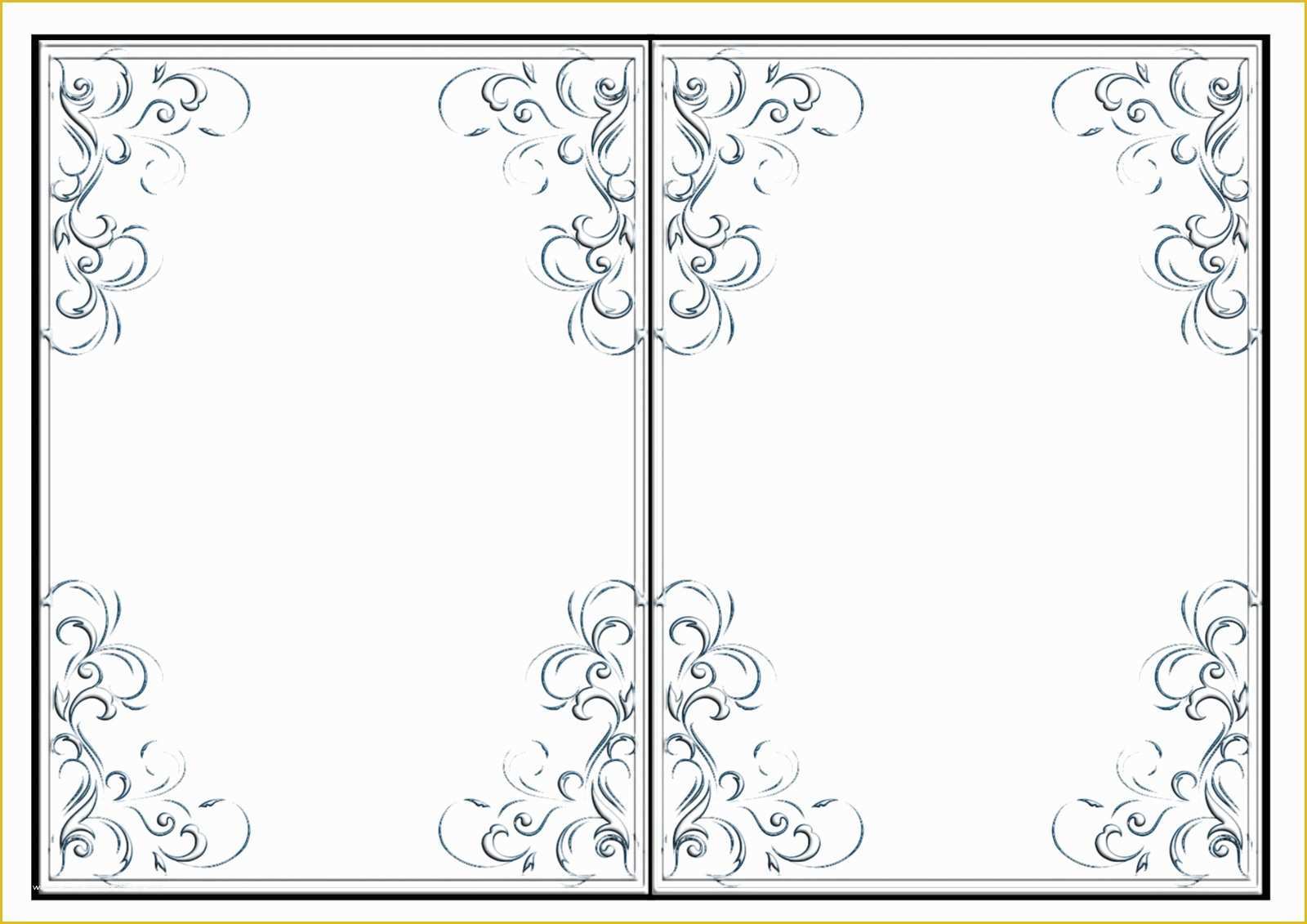 Free Printable Blank Greeting Card Templates Of 12 Blank Half Fold Card 