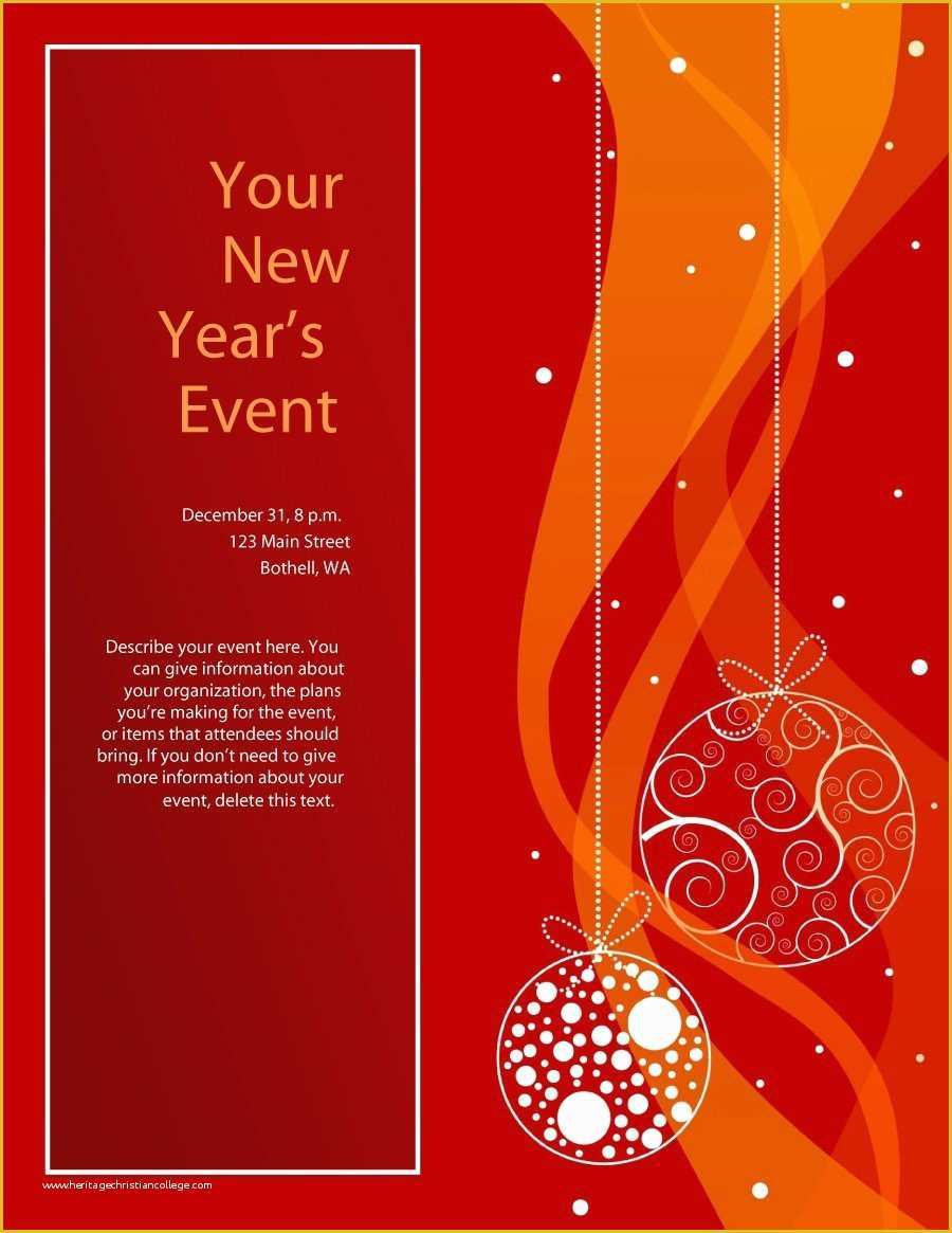  Free Printable Christmas Flyers Templates Of 41 Amazing Free Flyer 