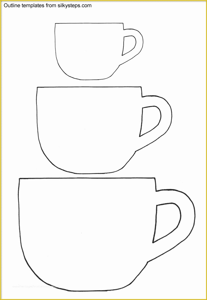 Free Printable Coffee Mug Template