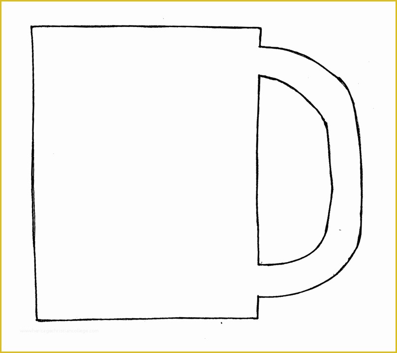 Mug Template Printable Printable Templates