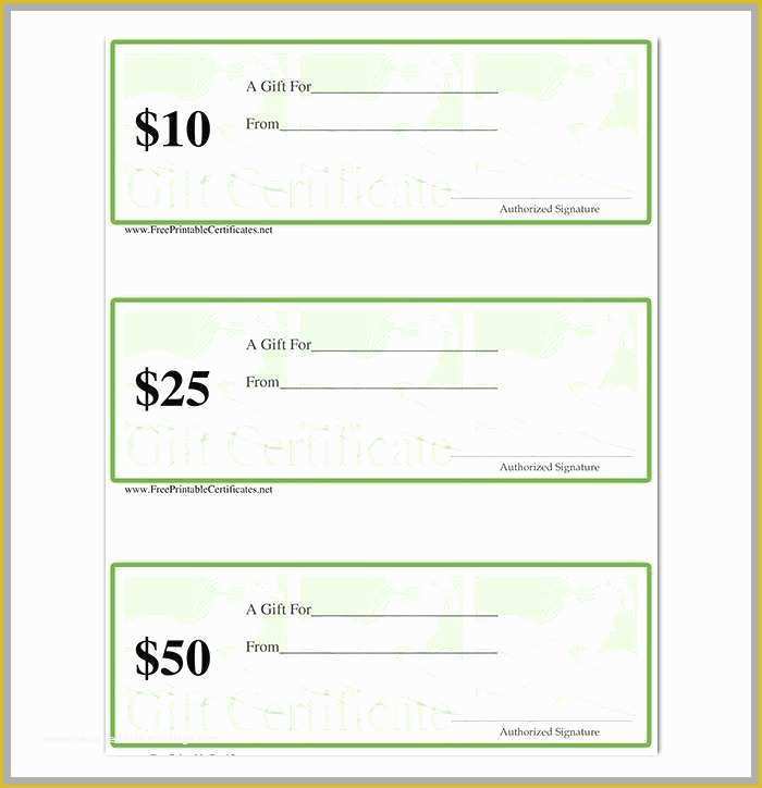 Free Printable Massage Gift Certificate Templates Of Free Printable Gift Certificate Templates