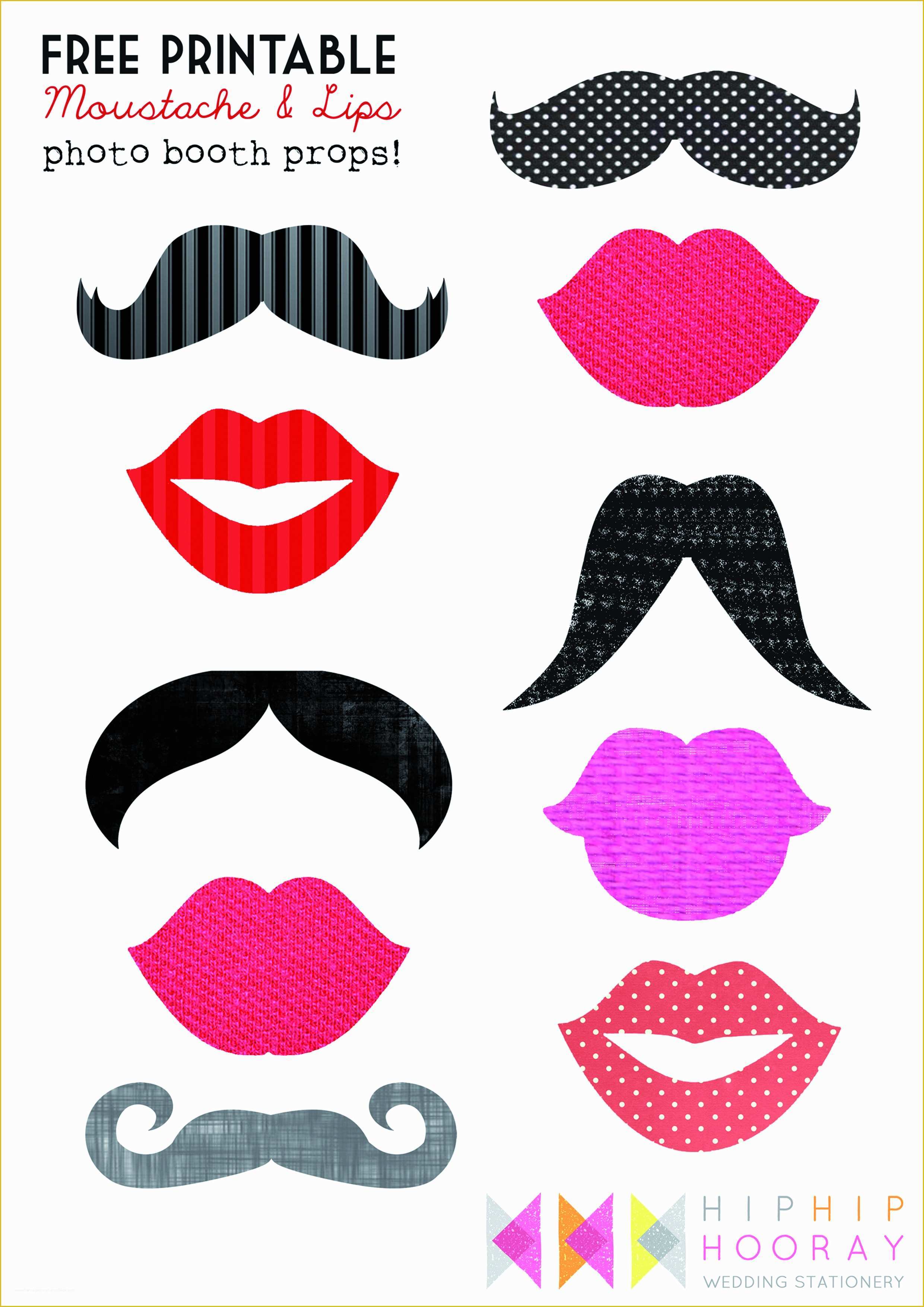 Photo Booth Props Printable