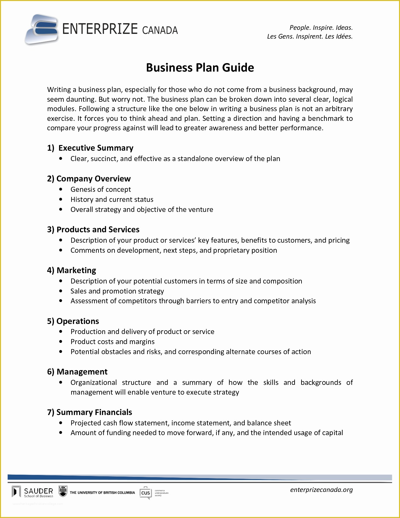 Free Printable Simple Business Plan Template Of Printable Sample 