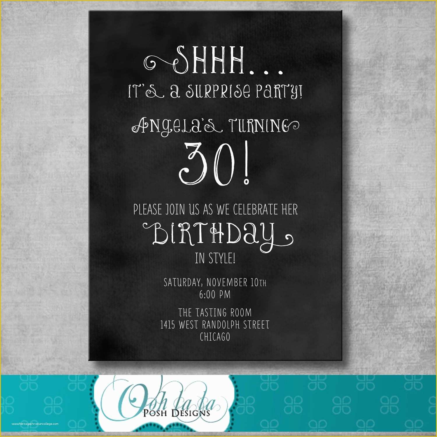 45 Free Printable Surprise Birthday Invitations Template ...