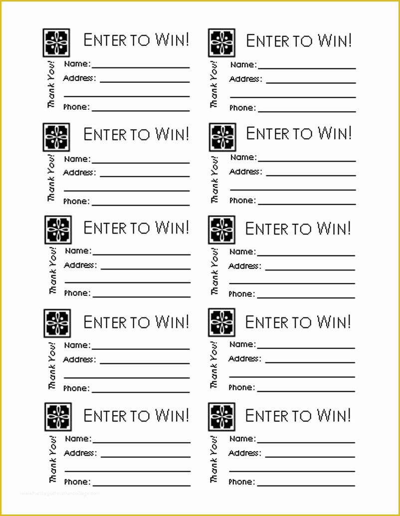 Free Printable Raffle Ticket Templates Printable World Holiday