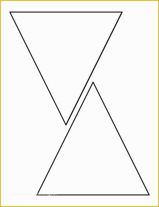 Triangle Templates Printable