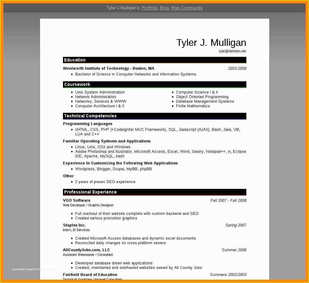 Free Professional Resume Templates Microsoft Word Of Cv Format In Ms 