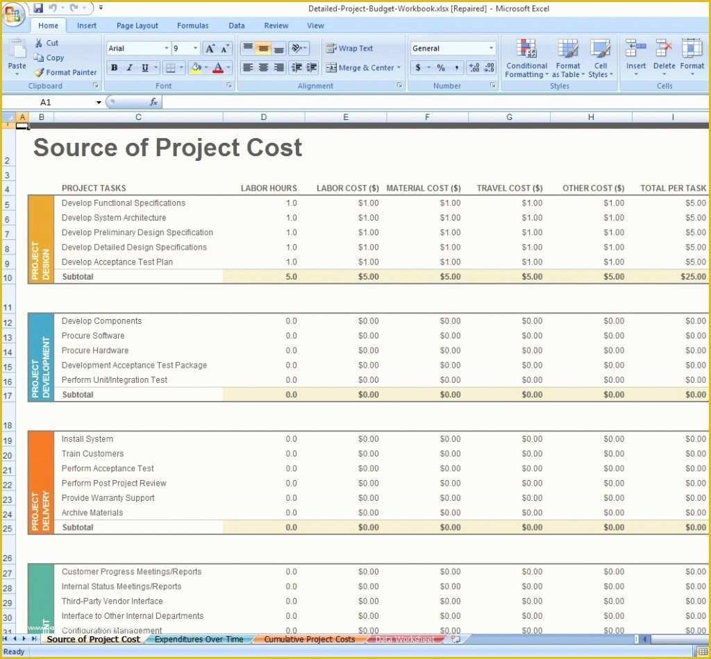 Free Project Management Templates Excel Of Excel Spreadsheet Project 