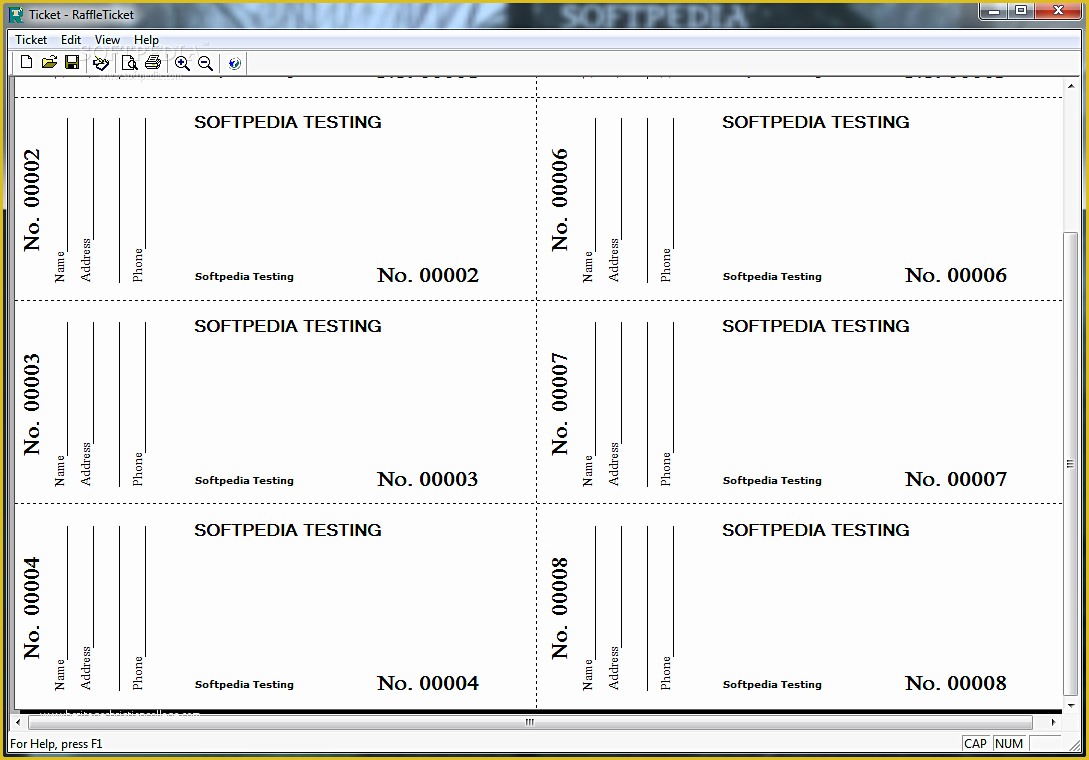 Editable Printable Blank Raffle Ticket Template Printable Templates Free