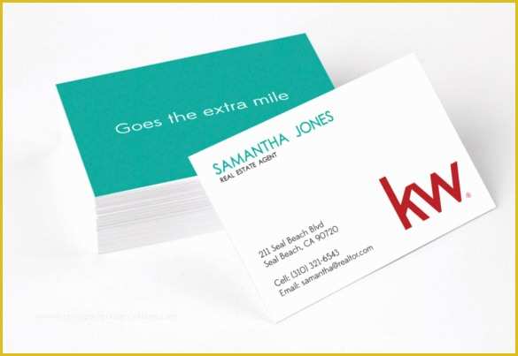Free Real Estate Business Card Templates For Word Of 23 Real Estate 8858