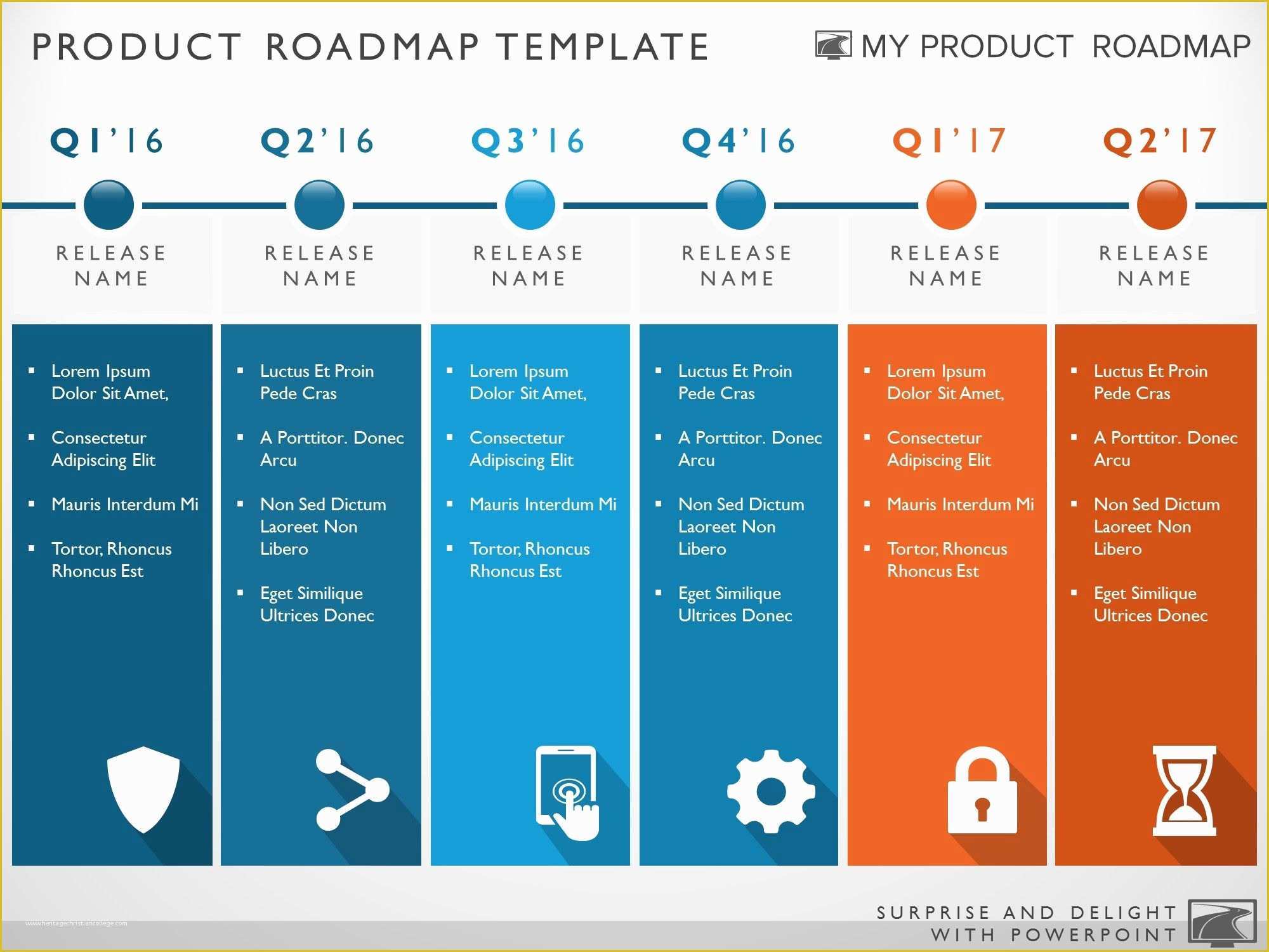 Free Roadmap Template Powerpoint Of Powerpoint Roadmap Analogy Template 