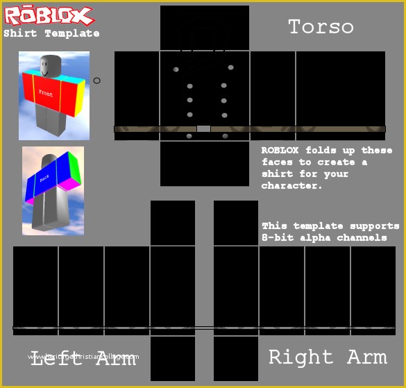 roblox designing template