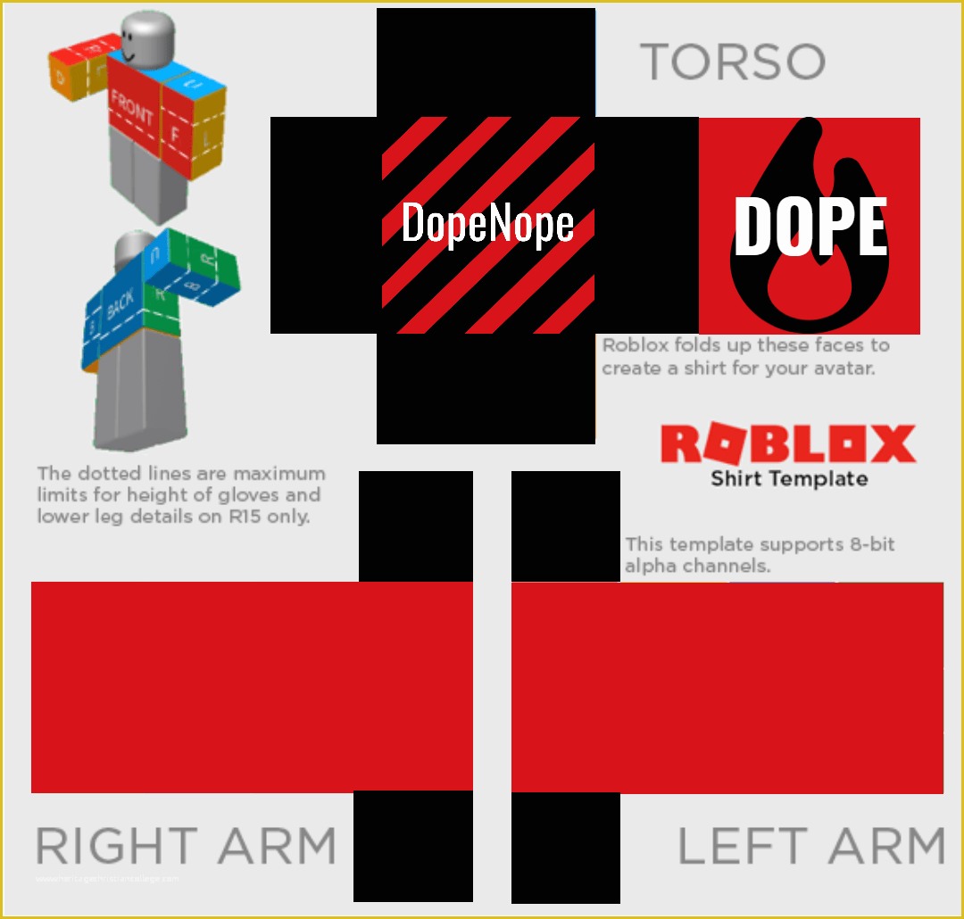 roblox outfit template