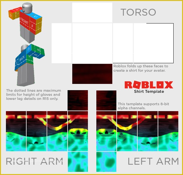 free roblox shirts in game