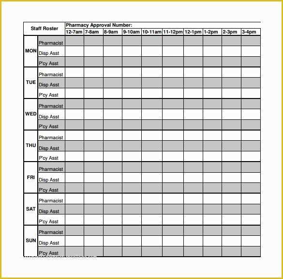 free-roster-templates-printable-of-sample-roster-template-9-free