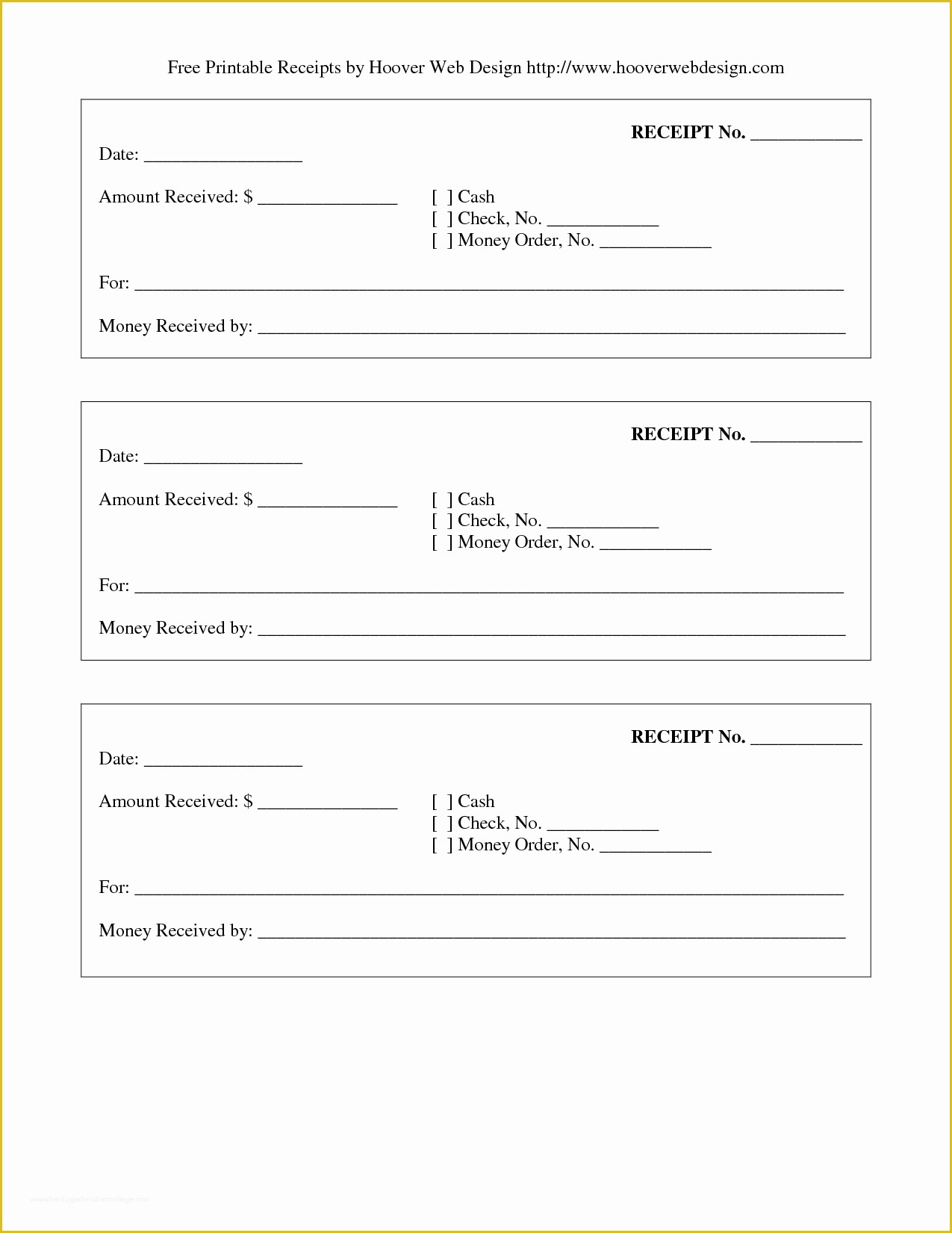 Free Sales Receipt Template Pdf Of 8 Best Of Printable Blank Receipt