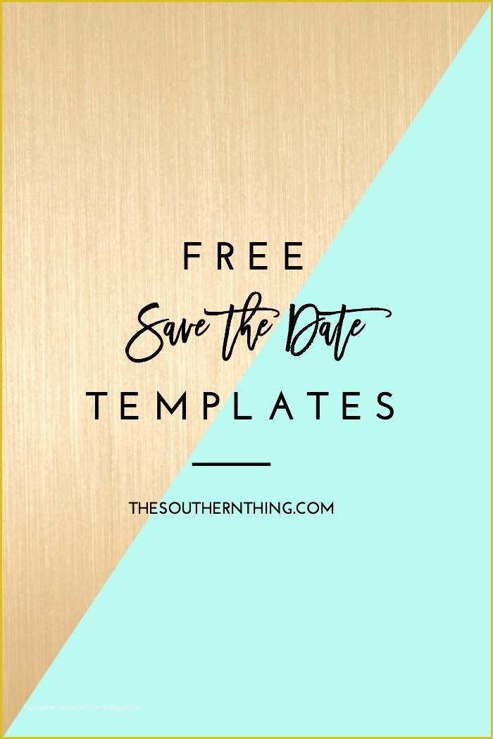 Free Save The Date Templates For Email Of Free Save The Date Templates 