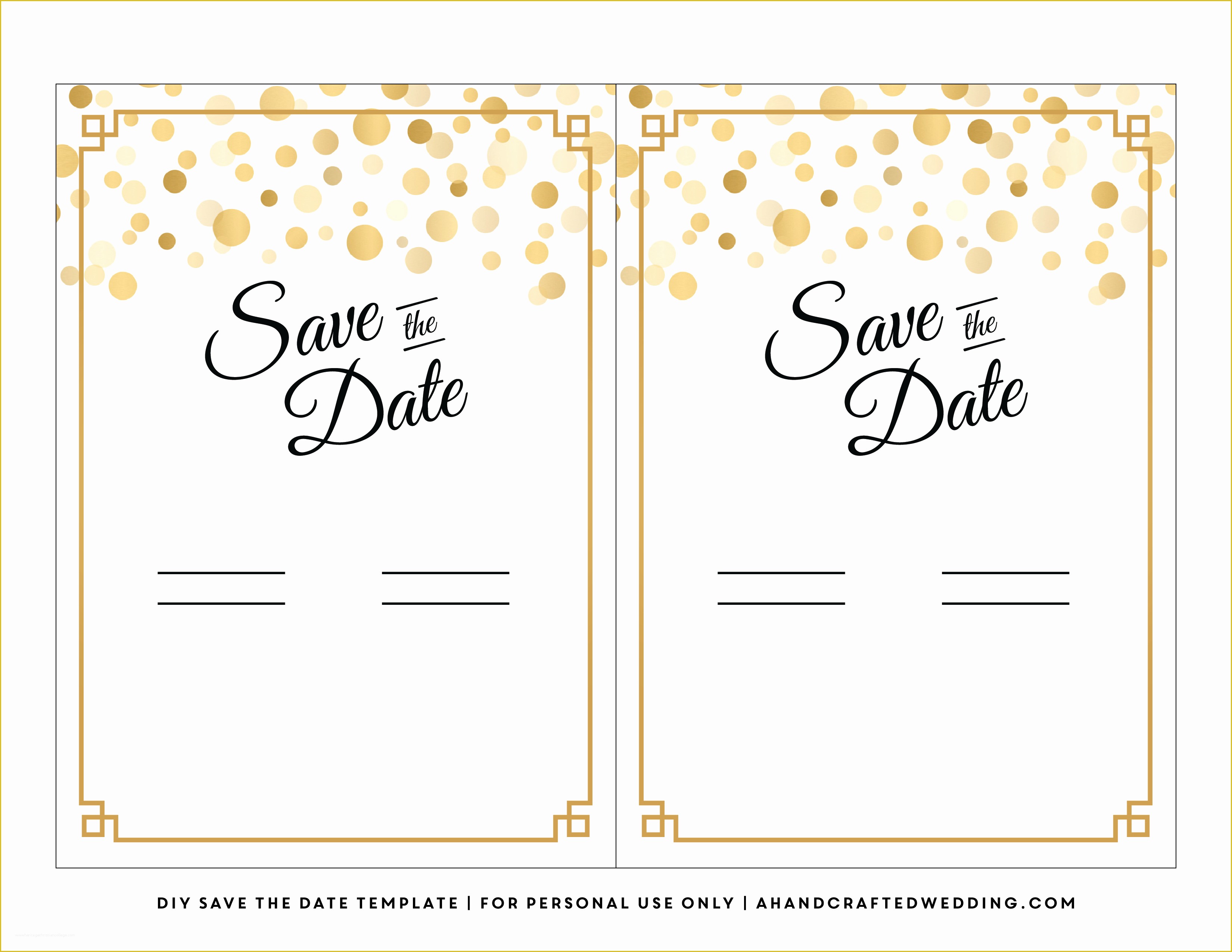 Free Save the Date Wedding Invitation Templates Of 7 Best Of Diy Save the Date Template Halloween