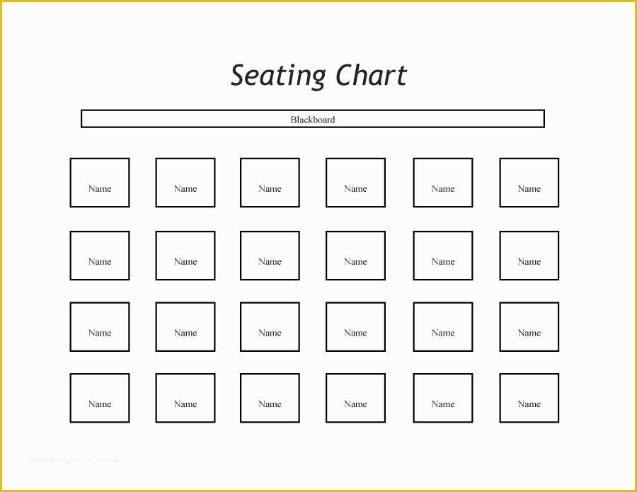 Free Seating Chart Template Of Classroom Seating Chart Template Collection Solutions