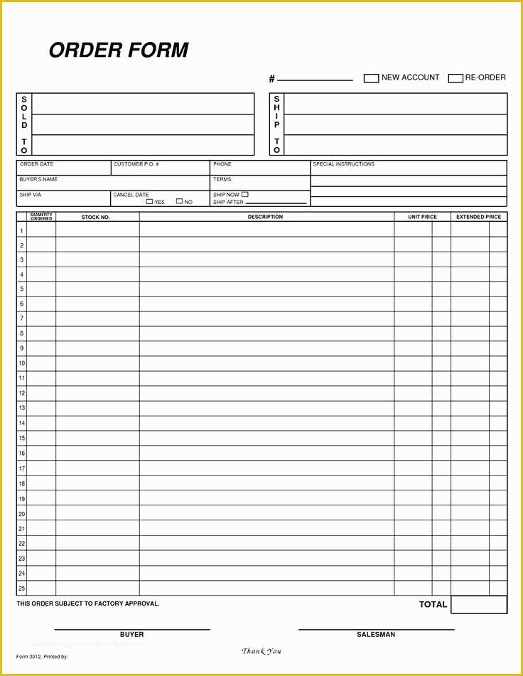 Free Sports Photography Order Form Template Of Best 25 Order Form Ideas 