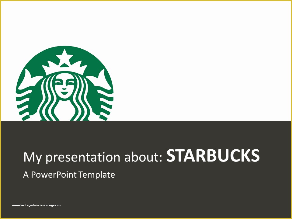 Free Starbucks Coffee Powerpoint Template Of Starbucks Powerpoint 