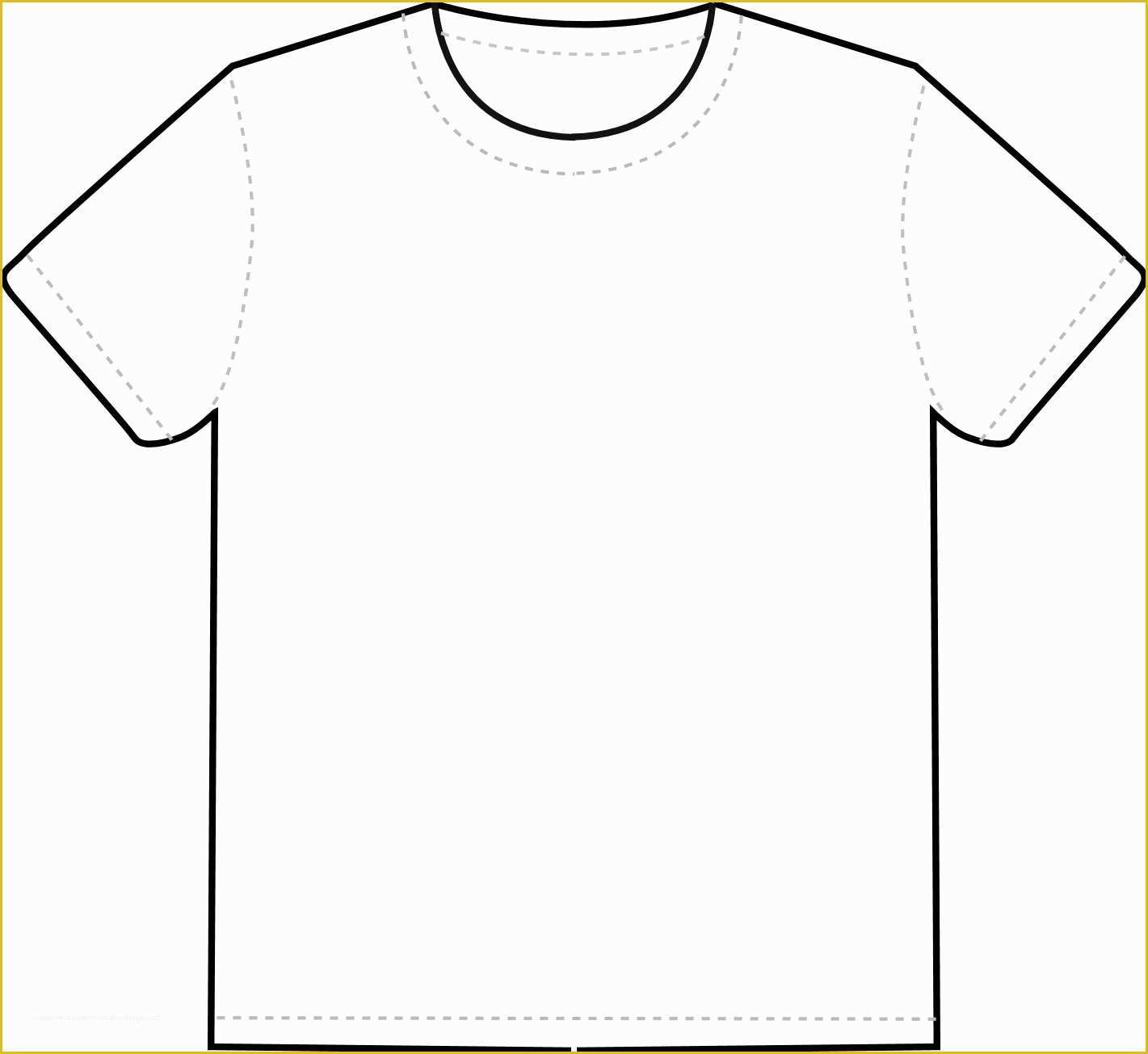 Free T Shirt Template Of Free T Shirt Template Printable Download Free ...