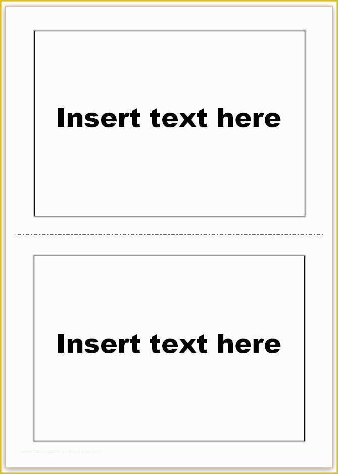 Free Template To Make Flash Cards Of Vocabulary Flash Cards Using Ms 