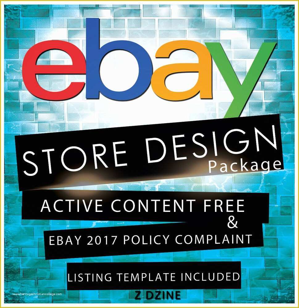 Free Templates For Ebay Auctions Of Ebay Store Design Auction Listing 