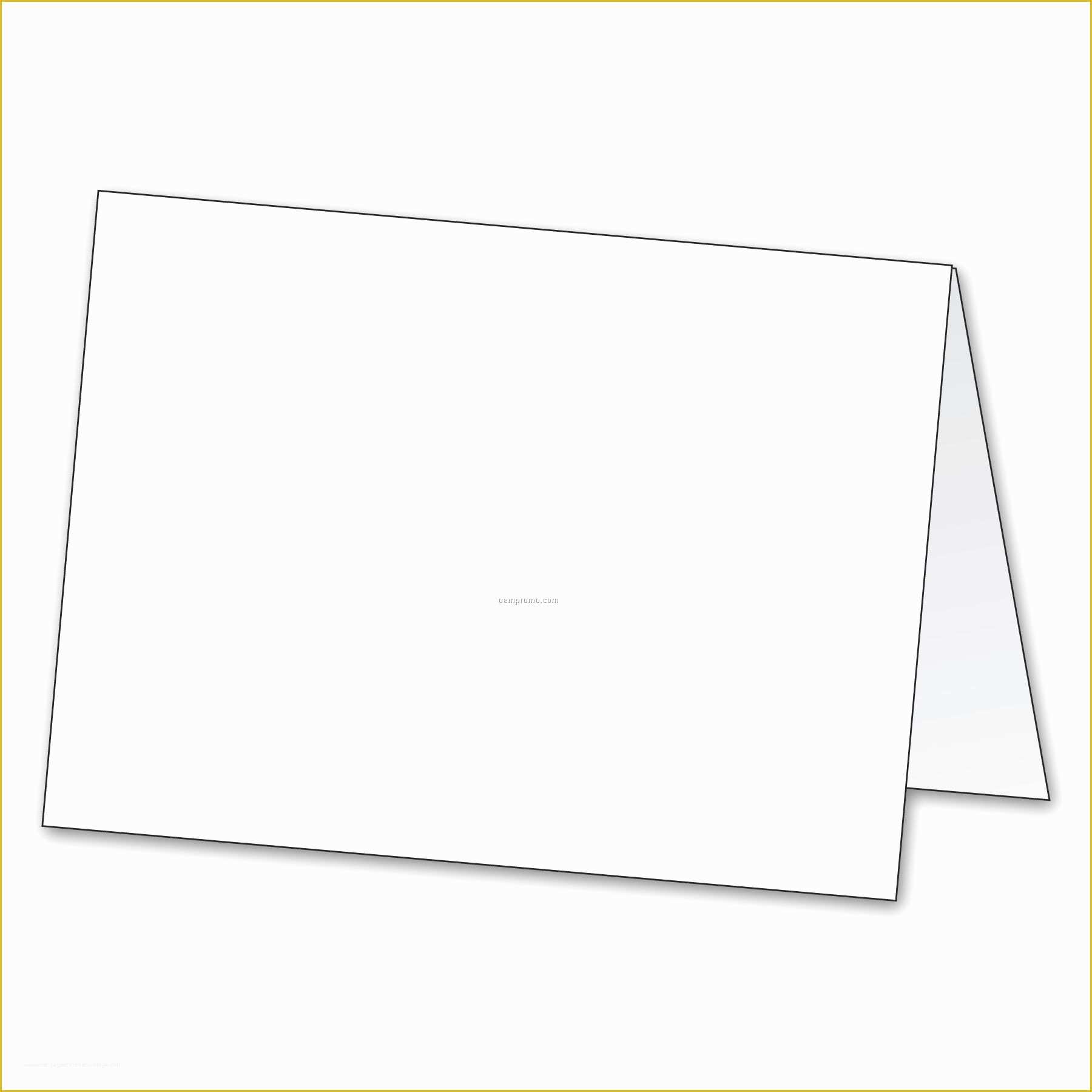 Large Tent Card Template