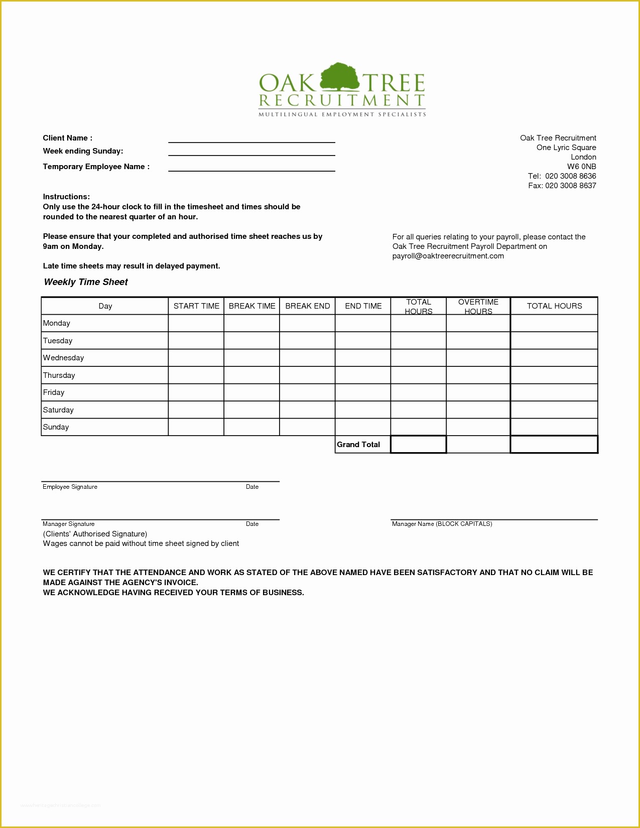Free Tree Service Invoice Template Of Free Template Estimate Invoice For Tree Service 10