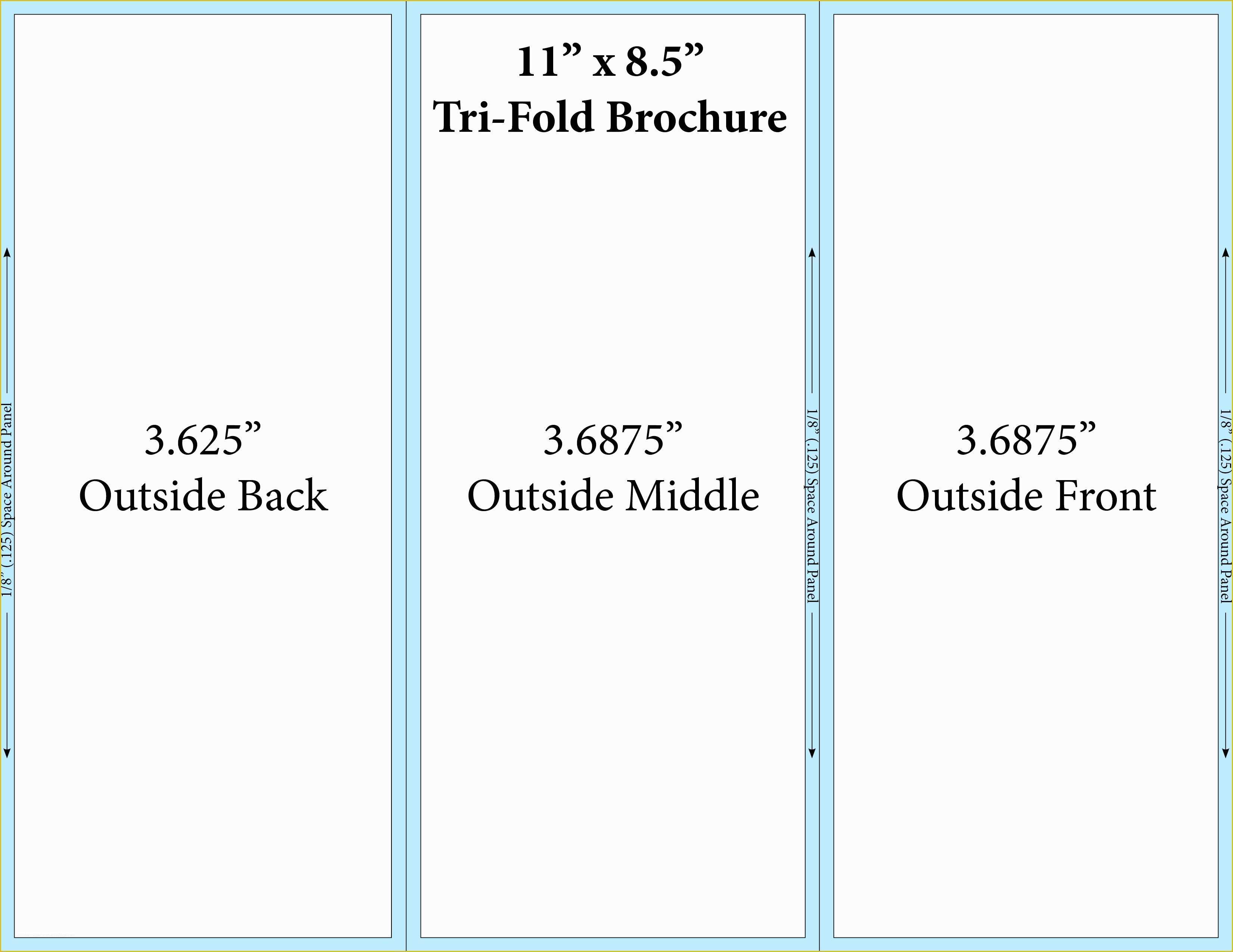 Free Tri Fold Brochure Template Google Docs Of Free Printable Tri Fold 