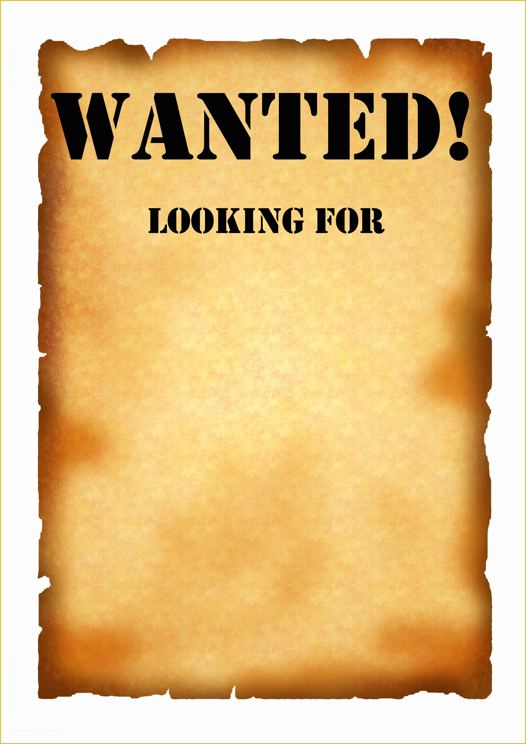 Free Wanted Poster Template Of 7 Wanted Poster Template Pdf Heritagechristiancollege