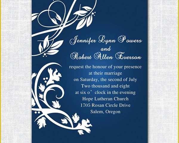 Free Wedding Announcement Templates Download Of Editable Wedding Invitation Templates Free Download