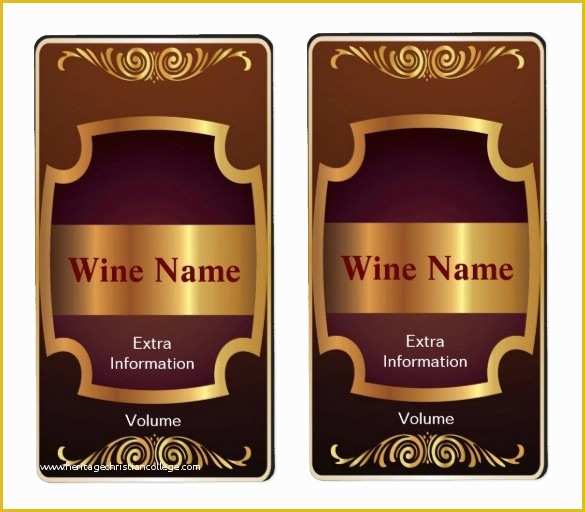 Wine label templates for ms word polizmommy