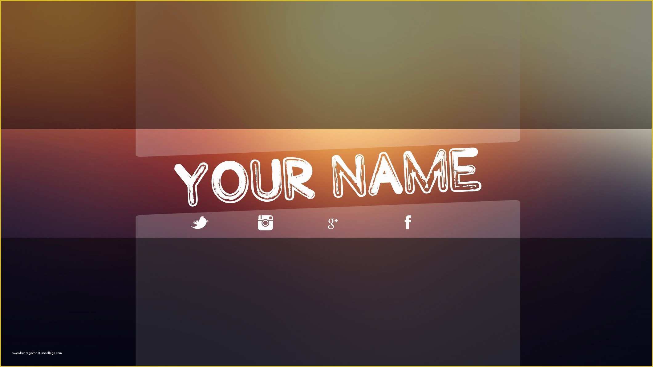 Free Youtube Banner Templates Download Of Youtube Banner Template Psd 