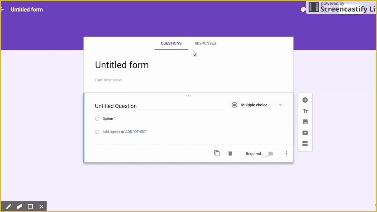 Printable Google Form