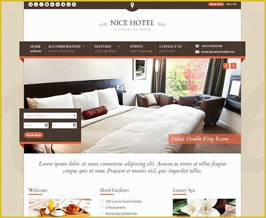  Guest House Website Templates Free Download Of 20 Best Hotel Website 