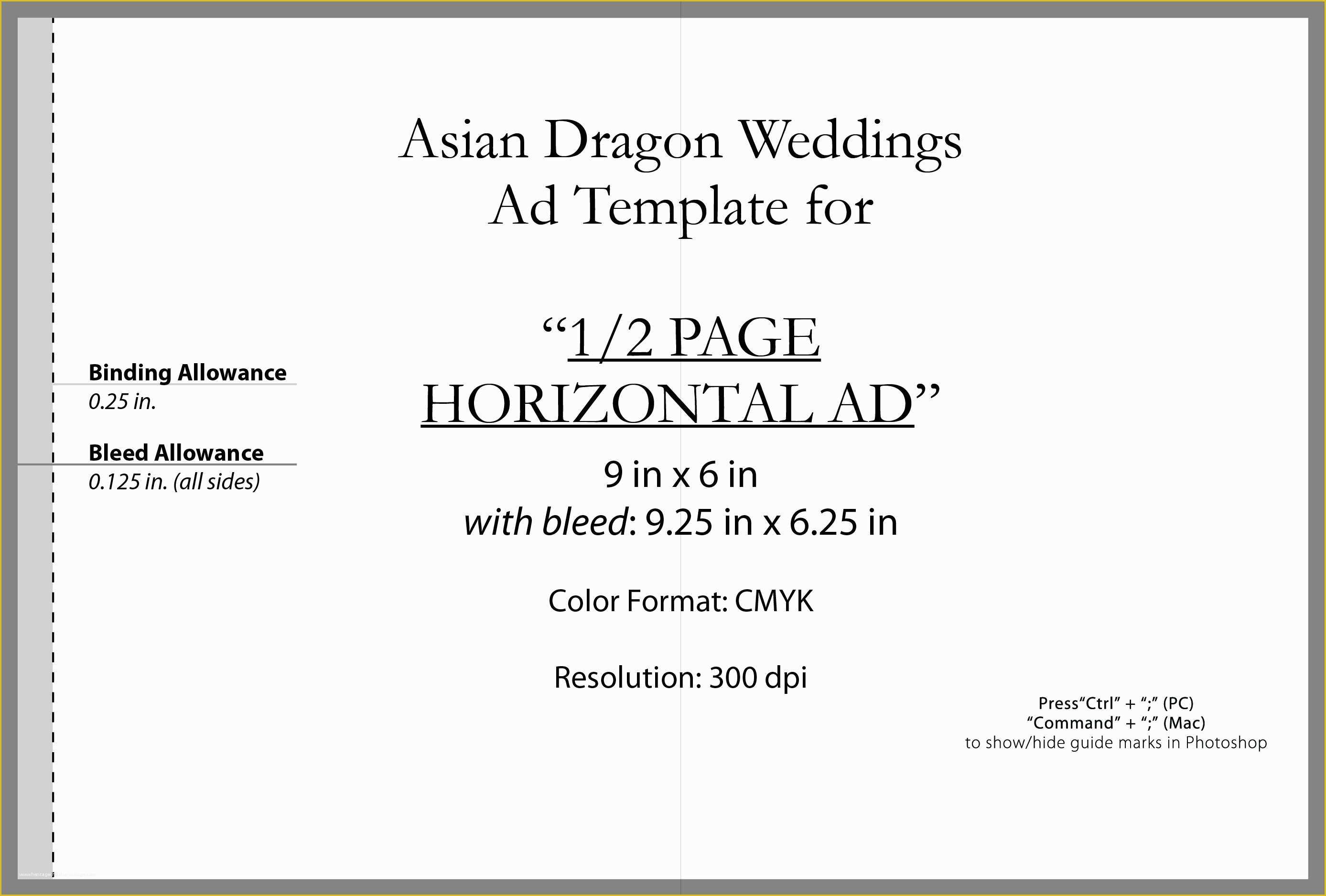 Half Page Ad Template