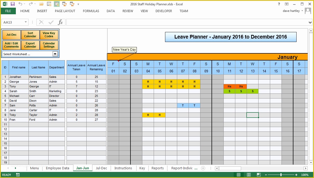 Team Holiday Calendar Excel Template 2025 Election - Gilli Morissa